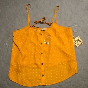 Yellow Polka Dot Shirt - Active USA